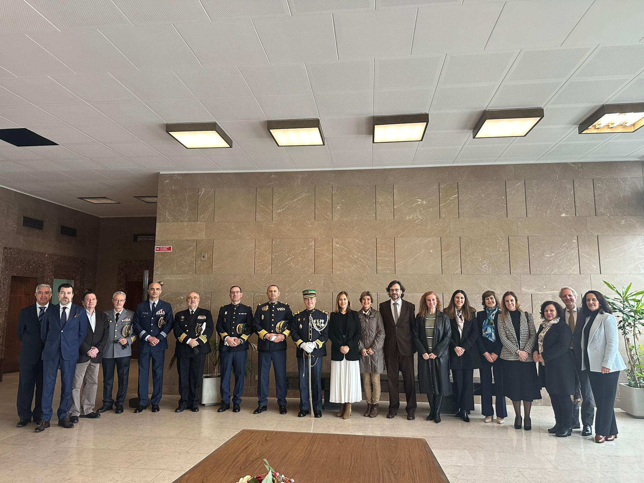 Fotos Cerimónia da Posse como Juiz militar no Tribunal Judicial da Comarca de Lisboa - o Coronel Pedro Tinoco Ferreira